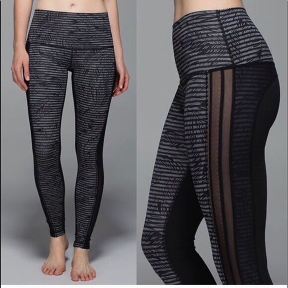 Rare Lululemon Wunder Under Pant Luxtreme Roll Down - Picture 1 of 6